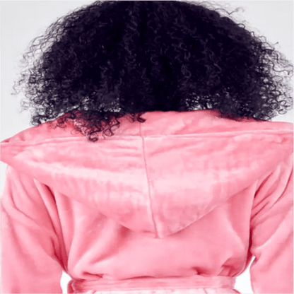 Women’s Plush Hooded Robe - Spa-Worthy Comfort at Home