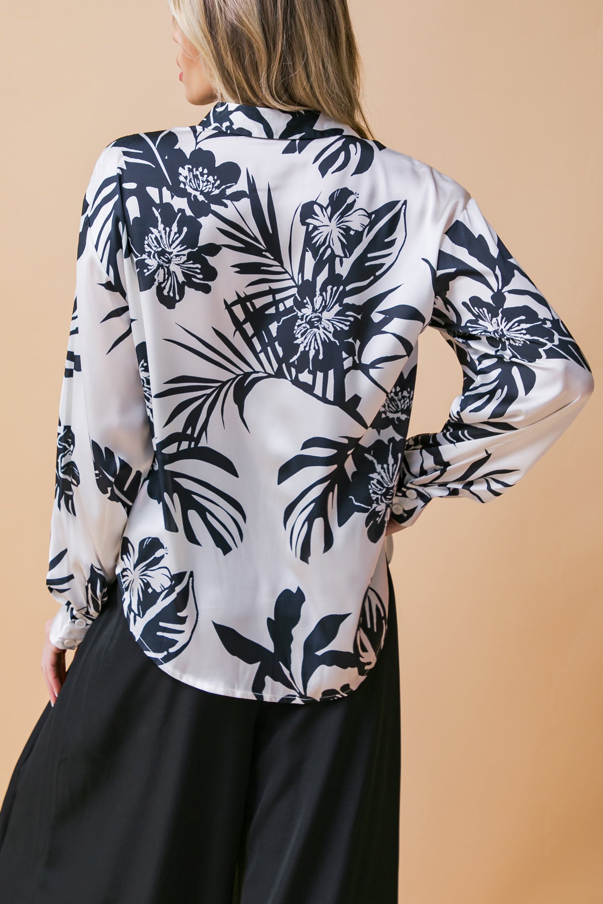 BRIDE AND TRUE SATIN TOP