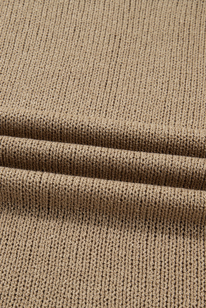 Green Oversize Drop Shoulder Slouchy Sweater Dress