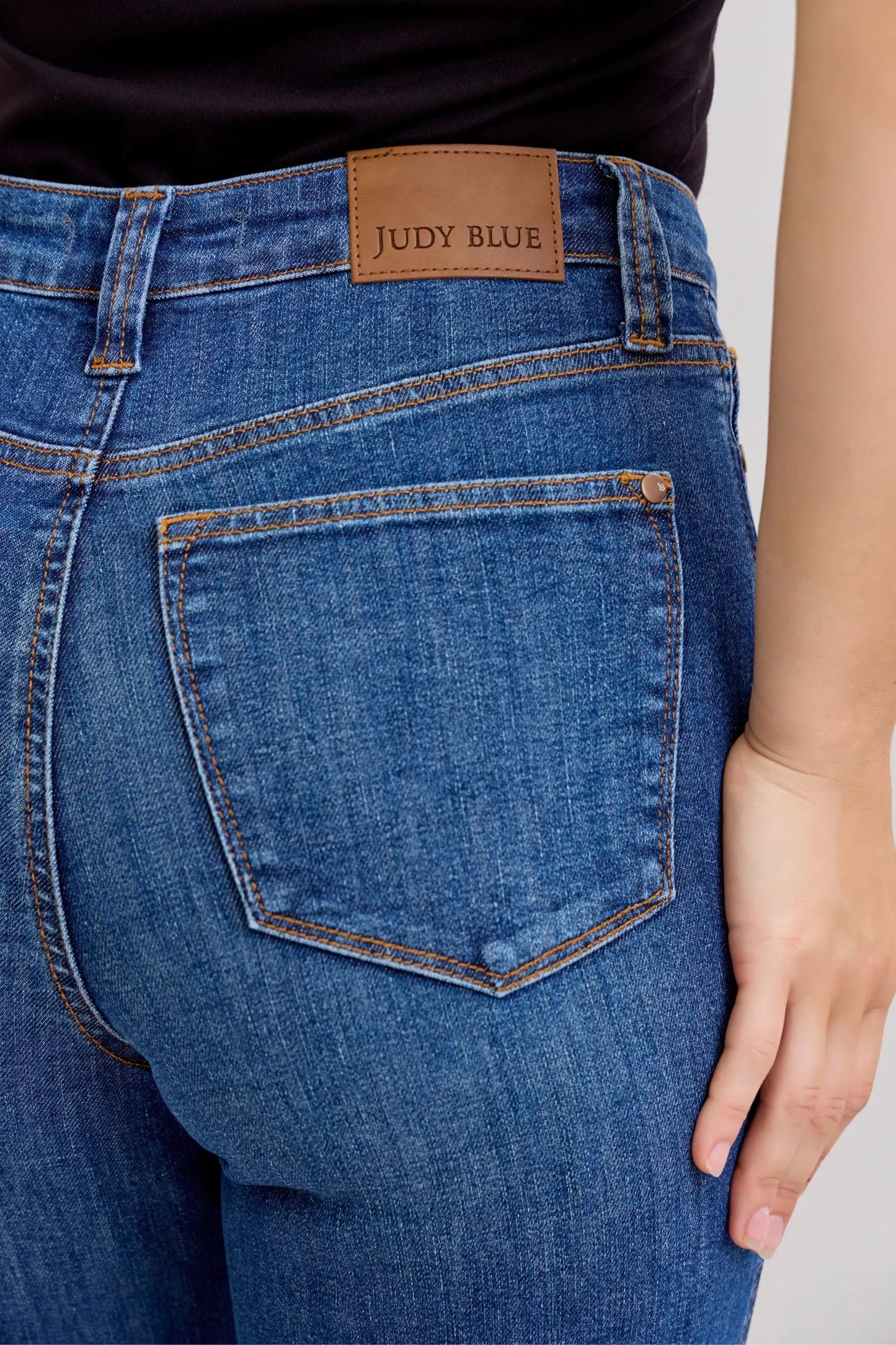 Judy Blue High Waist Tummy Control Straight Jeans