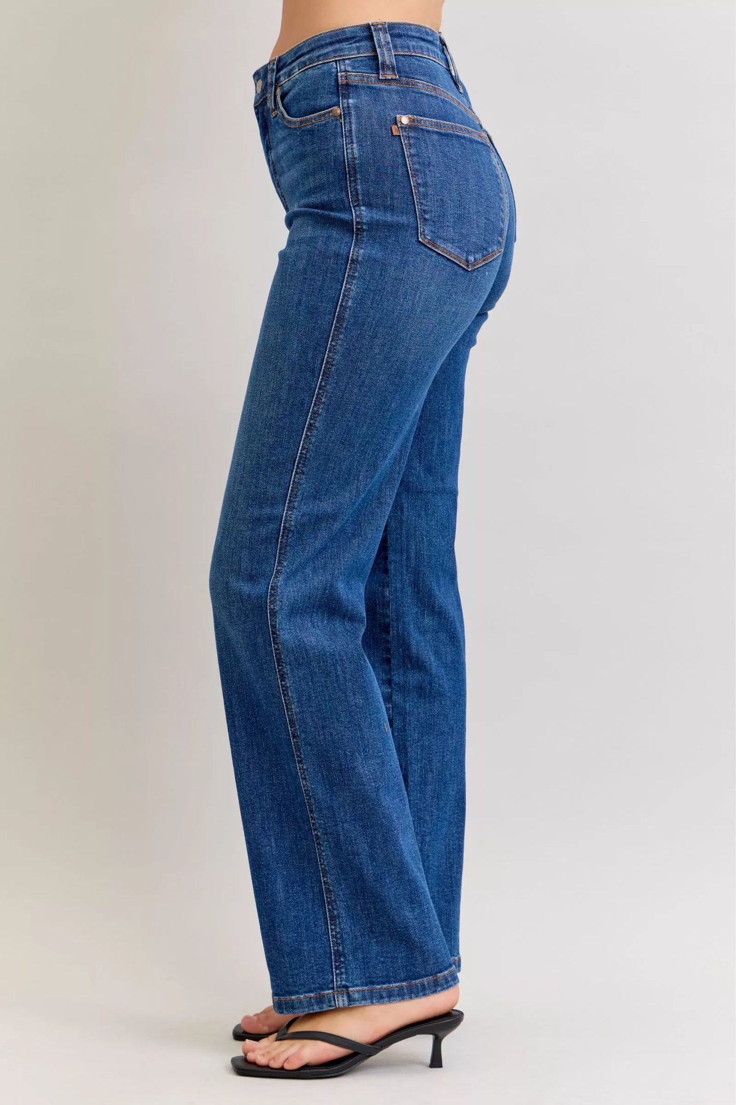 Judy Blue High Waist Tummy Control Straight Jeans