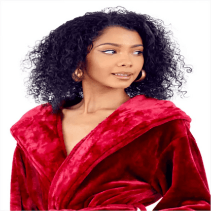 Women’s Plush Hooded Robe - Spa-Worthy Comfort at Home