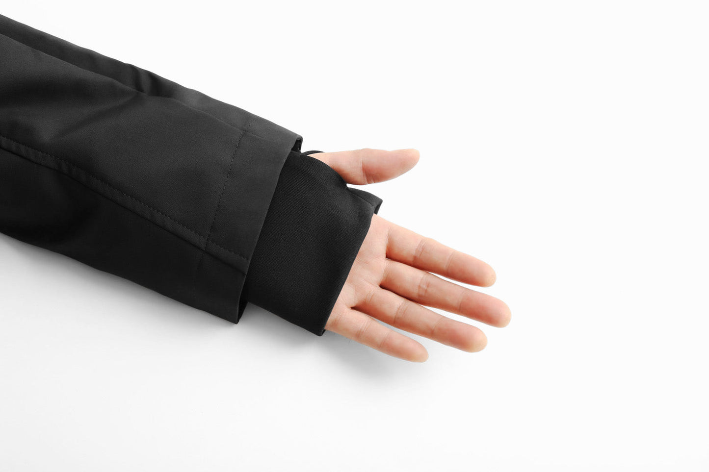 IBJ514 Black Techwear Functional Jacket