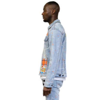 Karma Premium Washed Denim Jacket