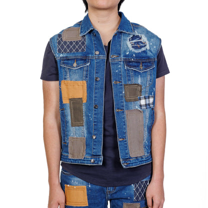 Rapose Premium Washed Denim Vest