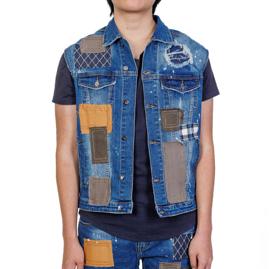 Rapose Premium Washed Denim Vest