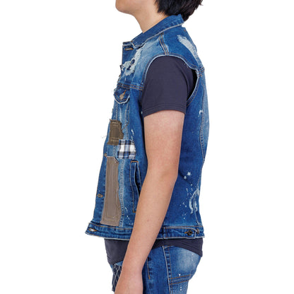 Rapose Premium Washed Denim Vest