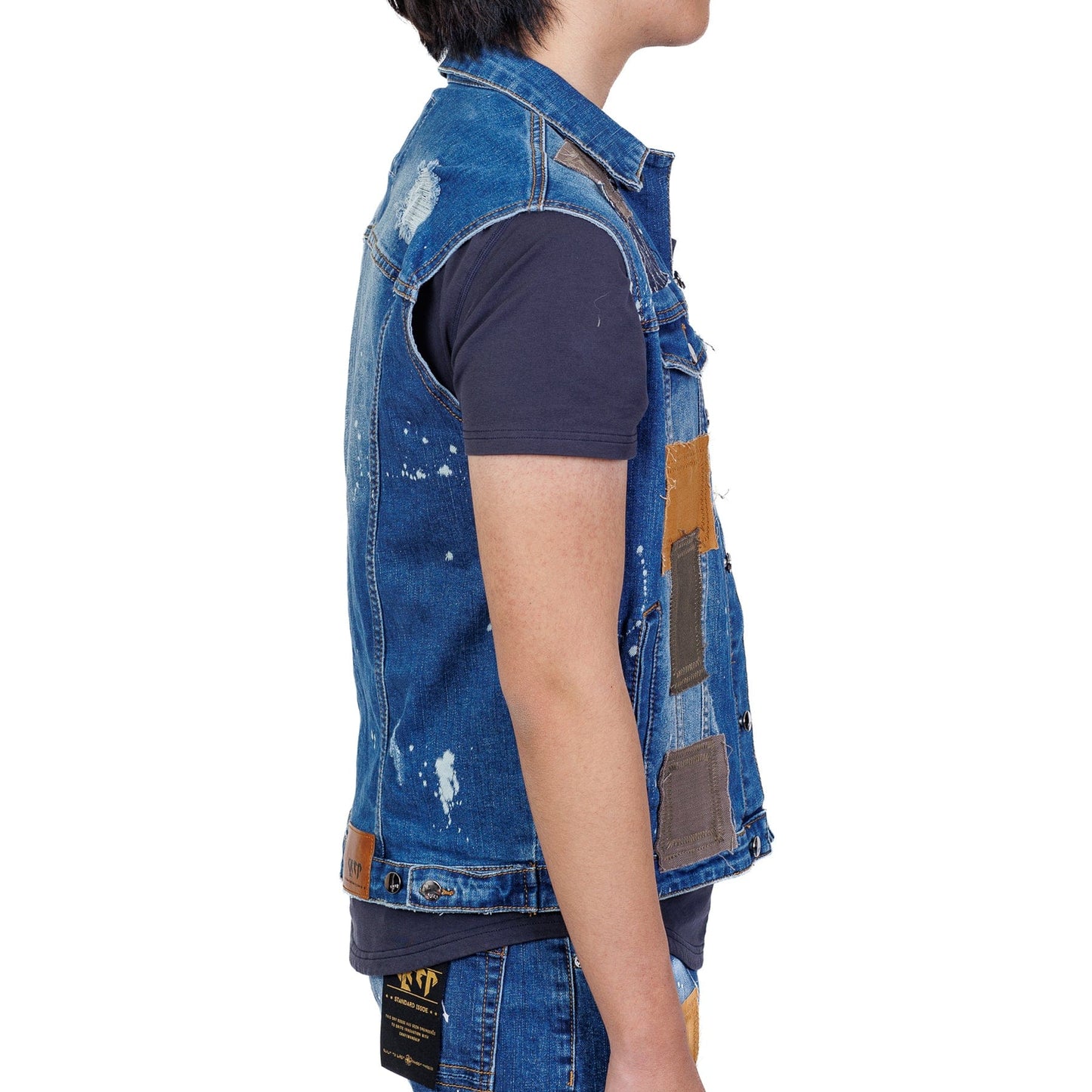 Rapose Premium Washed Denim Vest