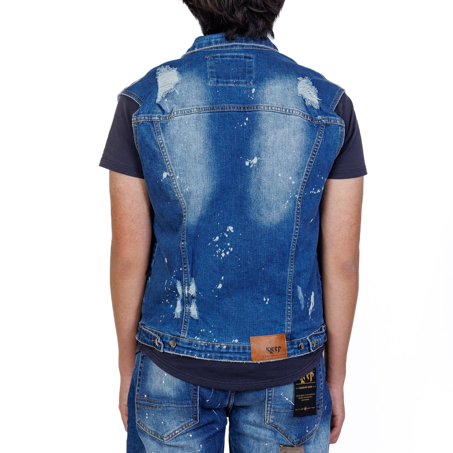 Rapose Premium Washed Denim Vest