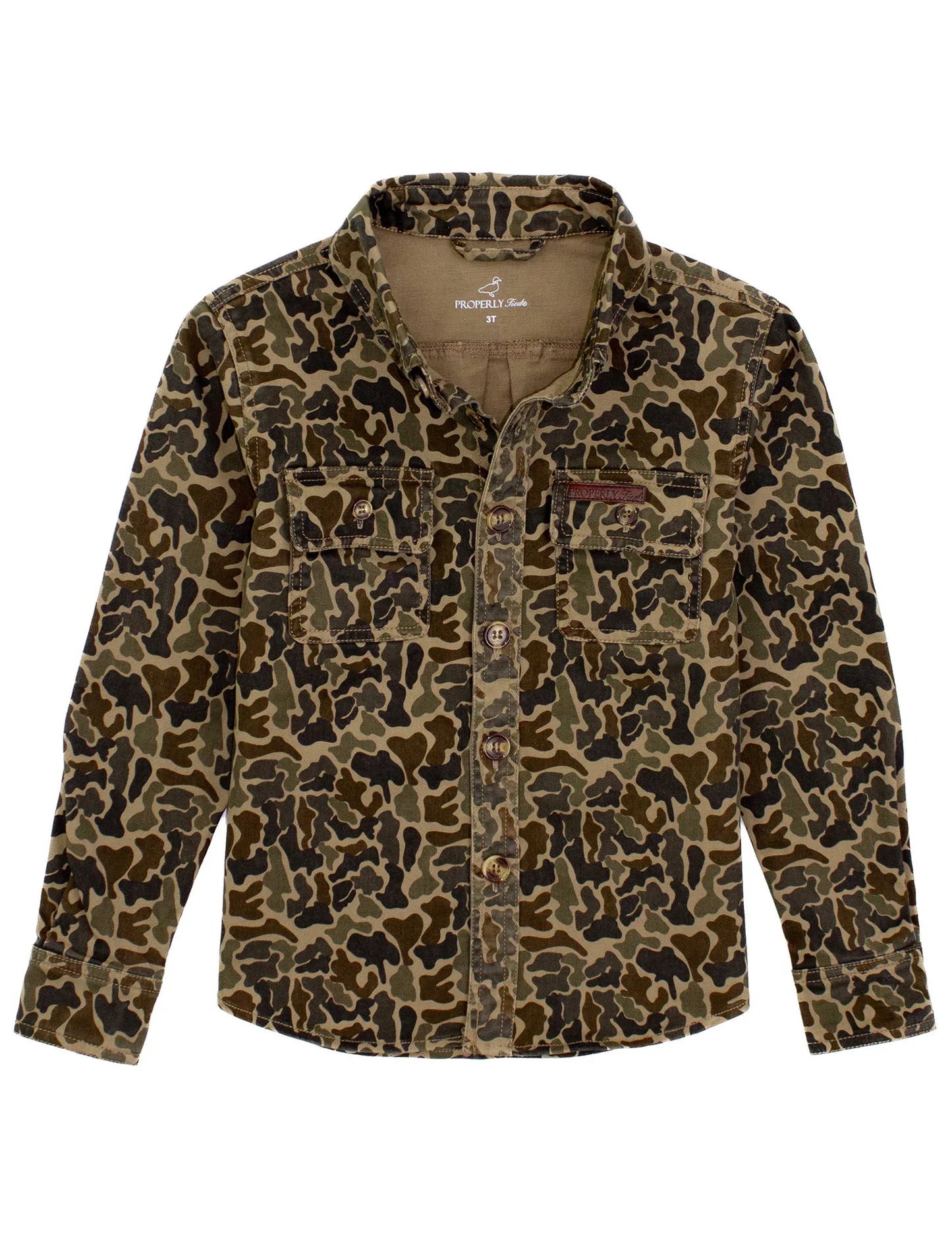 Harvest Workshirt in Vintage Camo