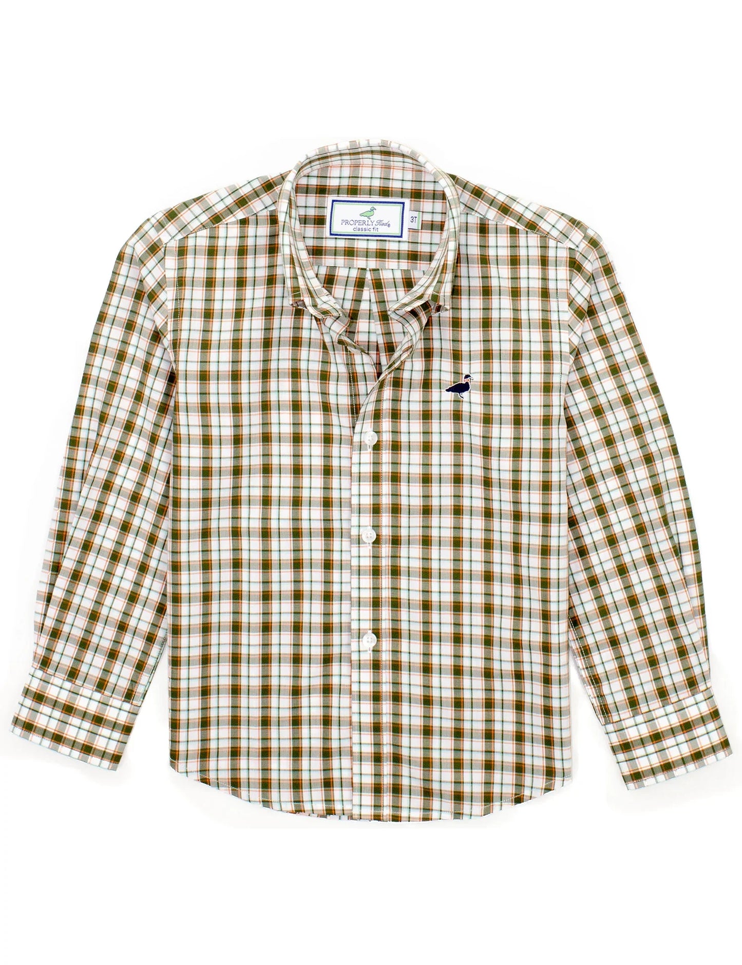 Seasonal Sportshirt in Olive Grove