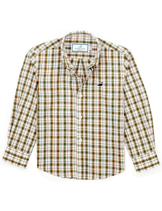 Seasonal Sportshirt in Olive Grove