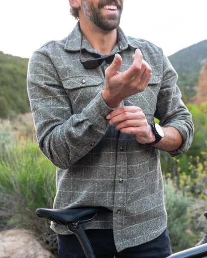 Grand Flannel, Moss Green