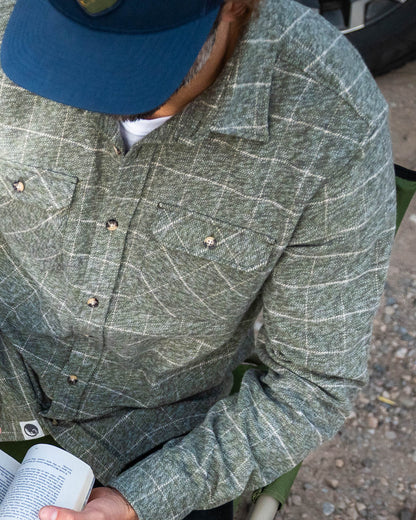 Grand Flannel, Moss Green