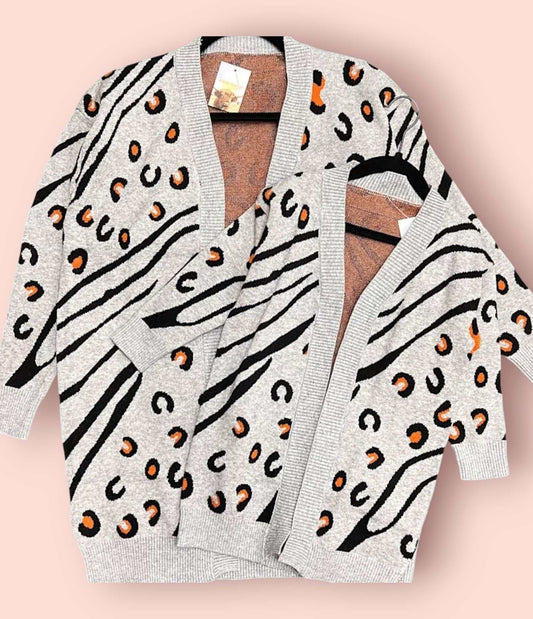 Mommy & Me Spotted Cardigan