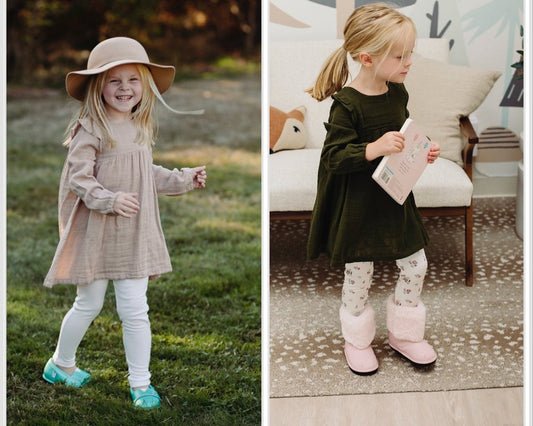 Kids’ Shoe – Wide Toe Box,  Barefoot-Friendly | Rosie Shoe Bundle