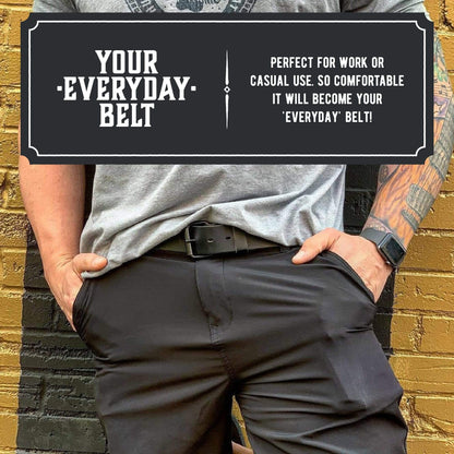 The Classic Leather Everyday Belt