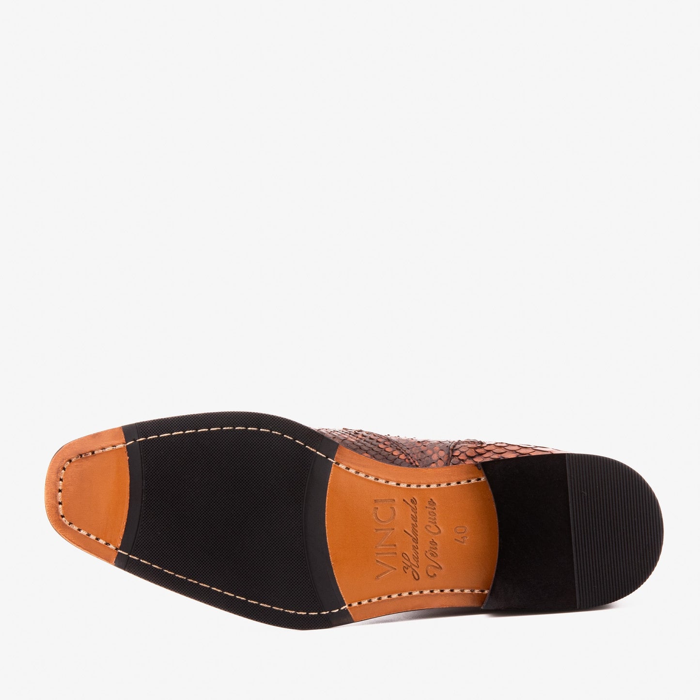 The Boss Tan Pythn Snk Zip-Up Leather Men Boot Limited Edition